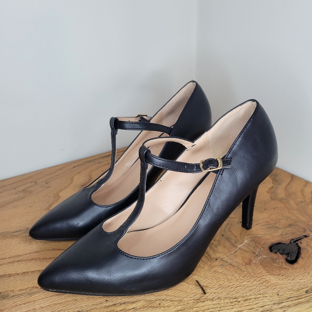 Black heels
